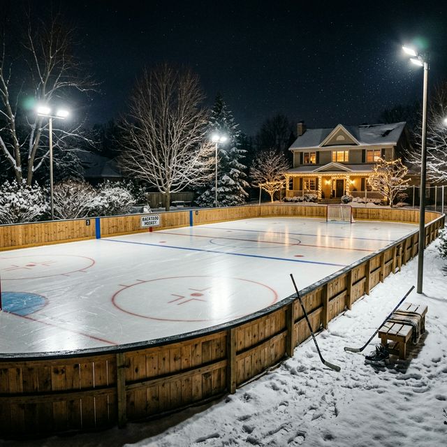 Backyard Rink 101: Planning & Layout